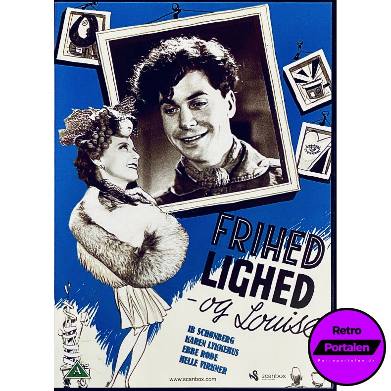 Frihed Lighed Og Louise (DVD)