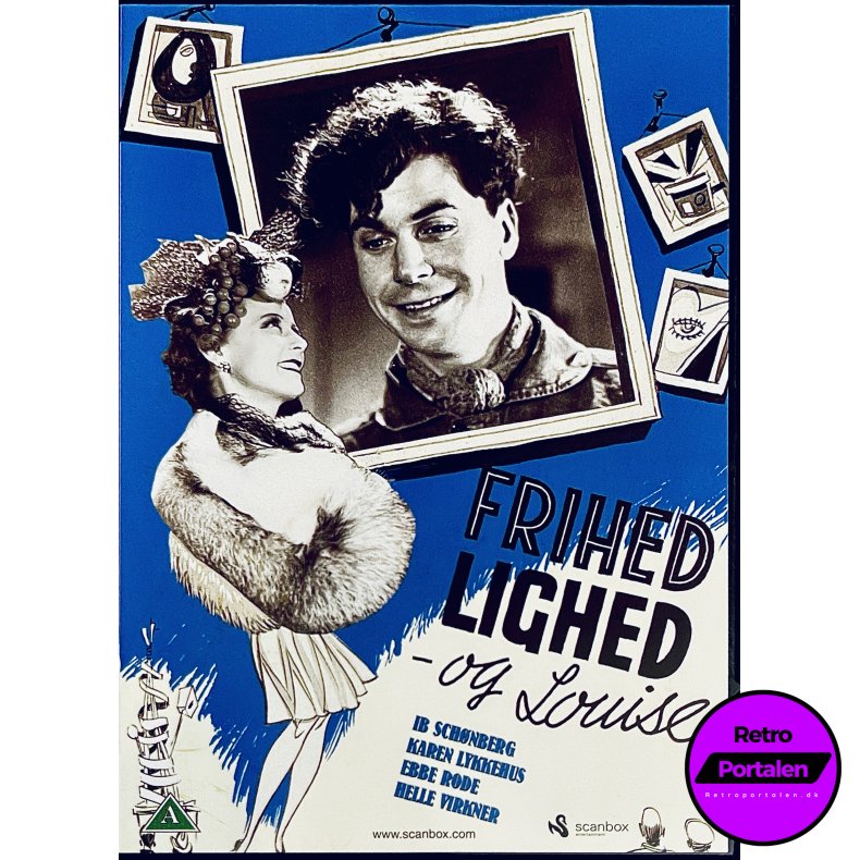 Frihed Lighed Og Louise (DVD)