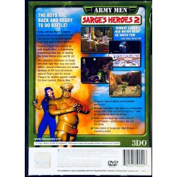 Army Men - Sarge�s Heroes 2 (Riv I Ryggen P� Papir Cover - PS2)