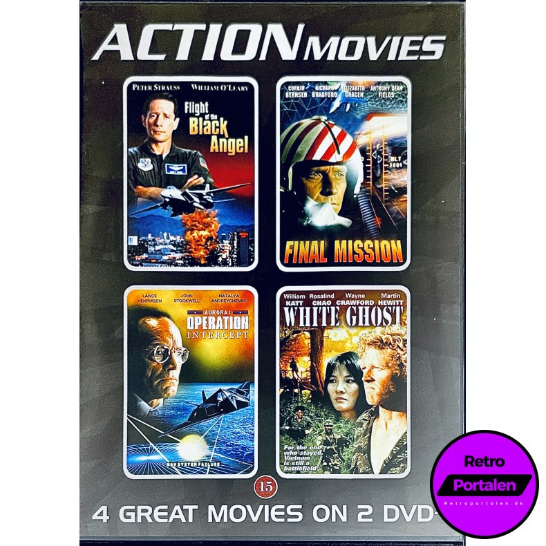 Flight Of The Black Angel + Final Mission + Aurora: Operation Intercept + White Ghost (2 Disc) (DVD)