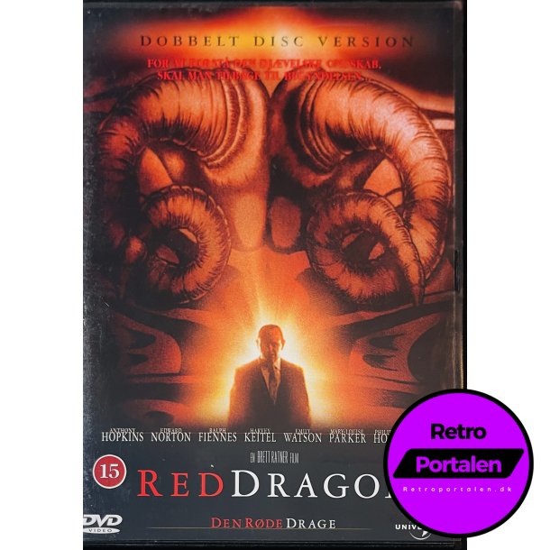 Red Dragon (Dobbelt Disc Version) (DVD)