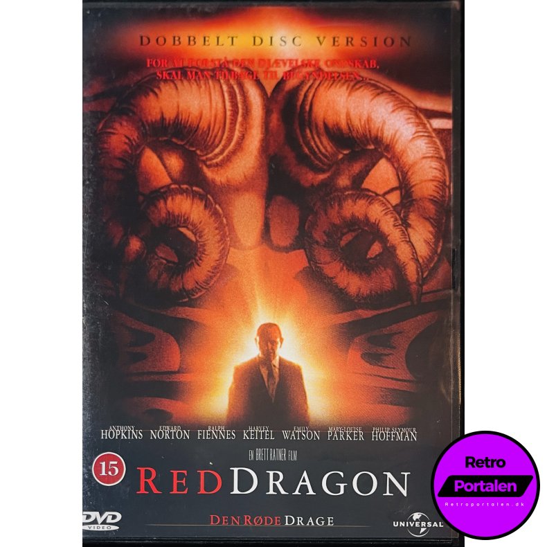 Red Dragon (Dobbelt Disc Version) (DVD)