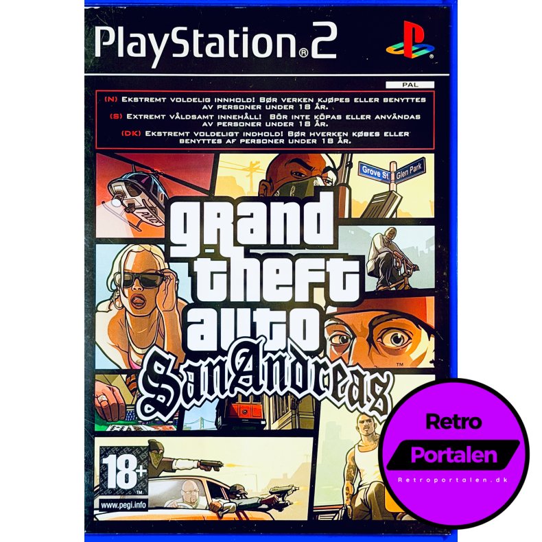 Grand Theft Auto: San Andreas (PS2)