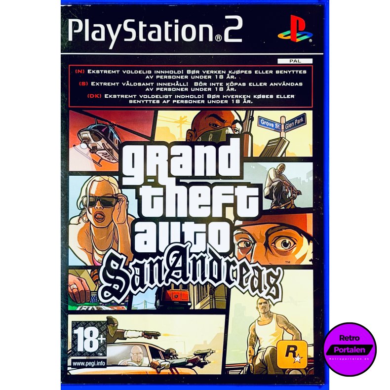 Grand Theft Auto: San Andreas (PS2)
