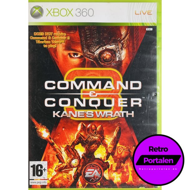 Command &amp; Conquer 3: Kanes Wrath (Xbox 360)