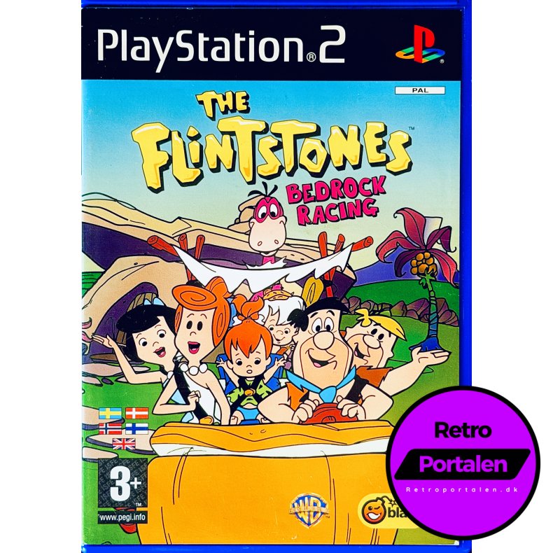 The Flintstones Bedrock Racing (PS2)