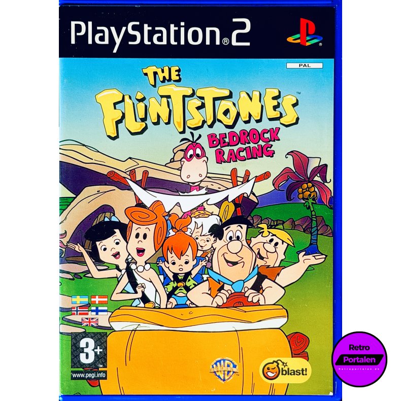The Flintstones Bedrock Racing (PS2)
