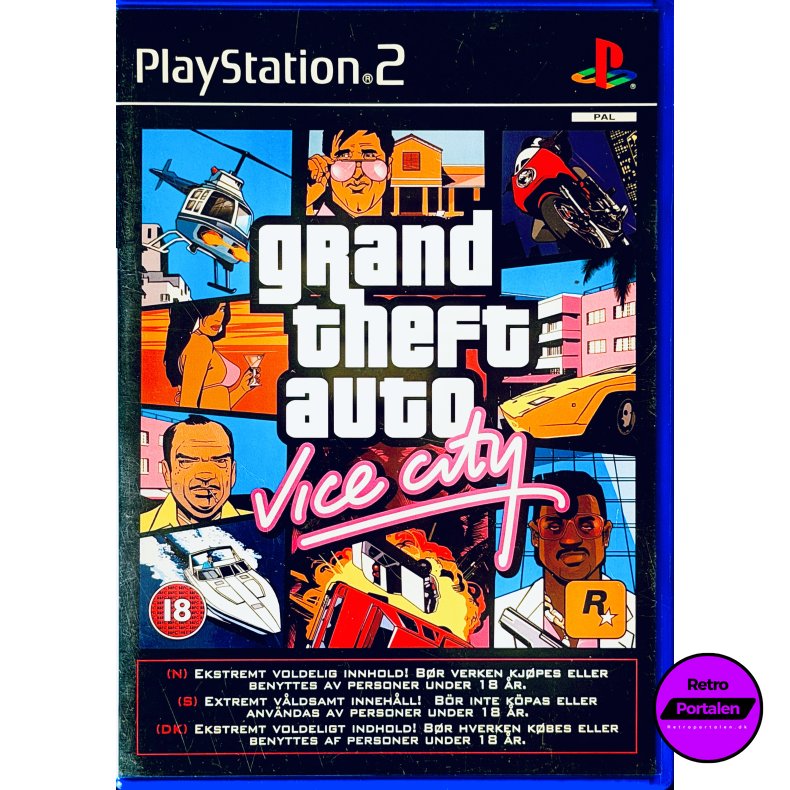 Grand Theft Auto: Vice City (PS2)