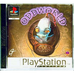 Oddworld: Abe�s Oddysee (Platinum - PS1)