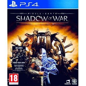 Middle Earth Shadow Of War (Gold Edition Steelbook - PS4)