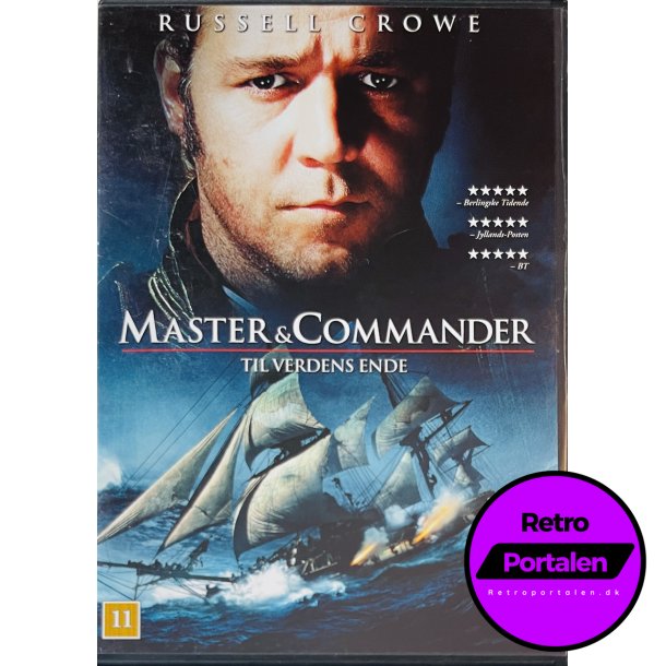 Master &amp; Commander: Til Verdens Ende (DVD)