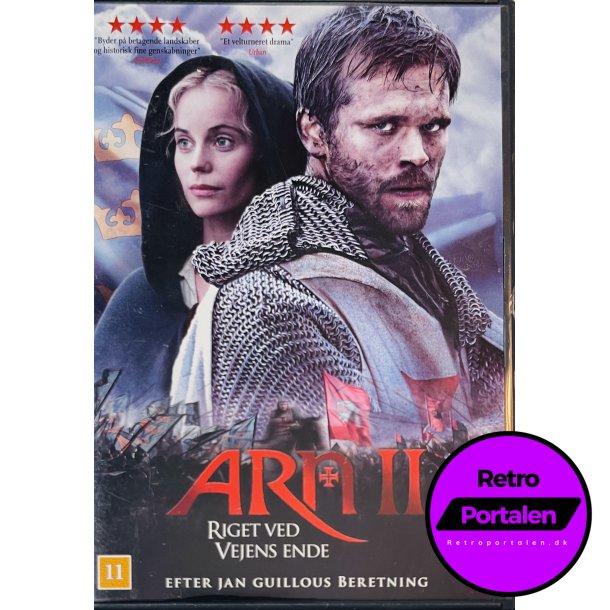 Arn 2: Riget Ved Vejens Ende (DVD)