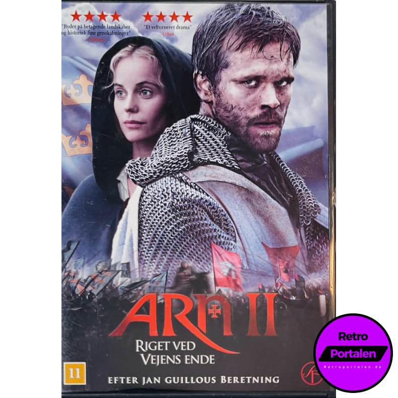 Arn 2: Riget Ved Vejens Ende (DVD)