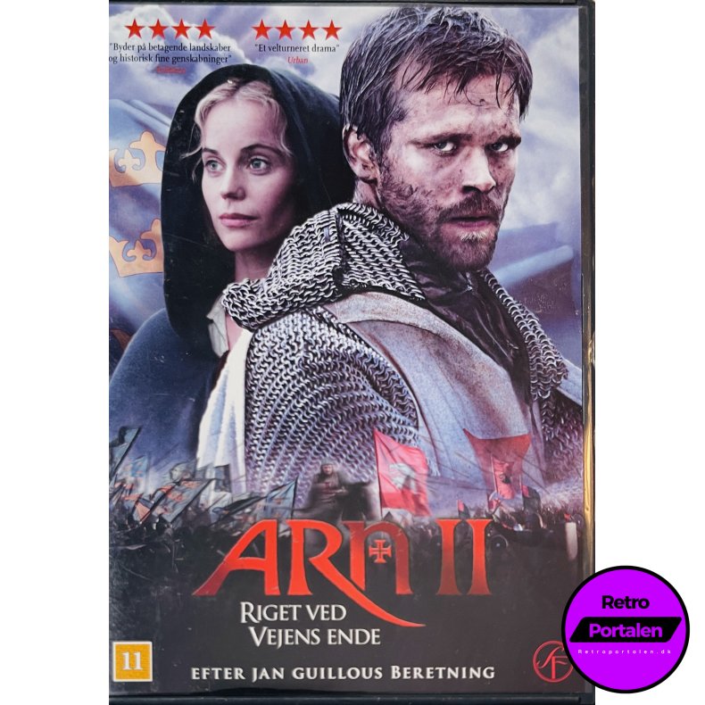Arn 2: Riget Ved Vejens Ende (DVD)