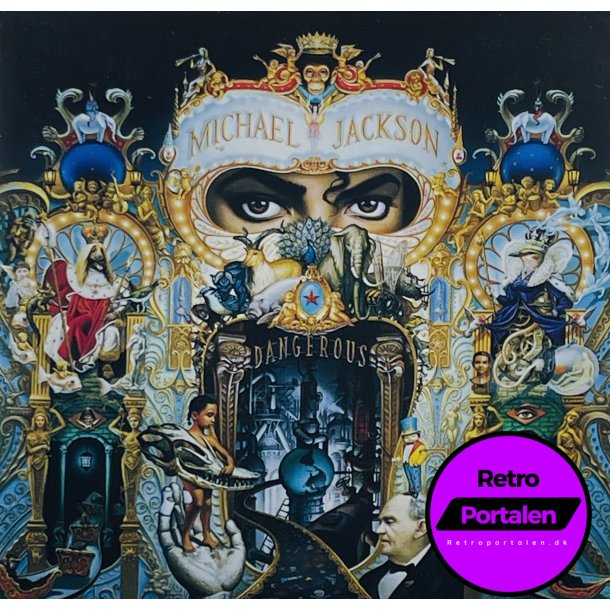 Michael Jackson Dangerous (Papir case)