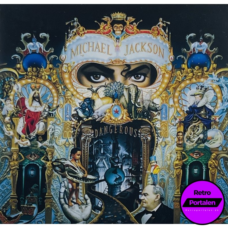 Michael Jackson Dangerous (Papir case)