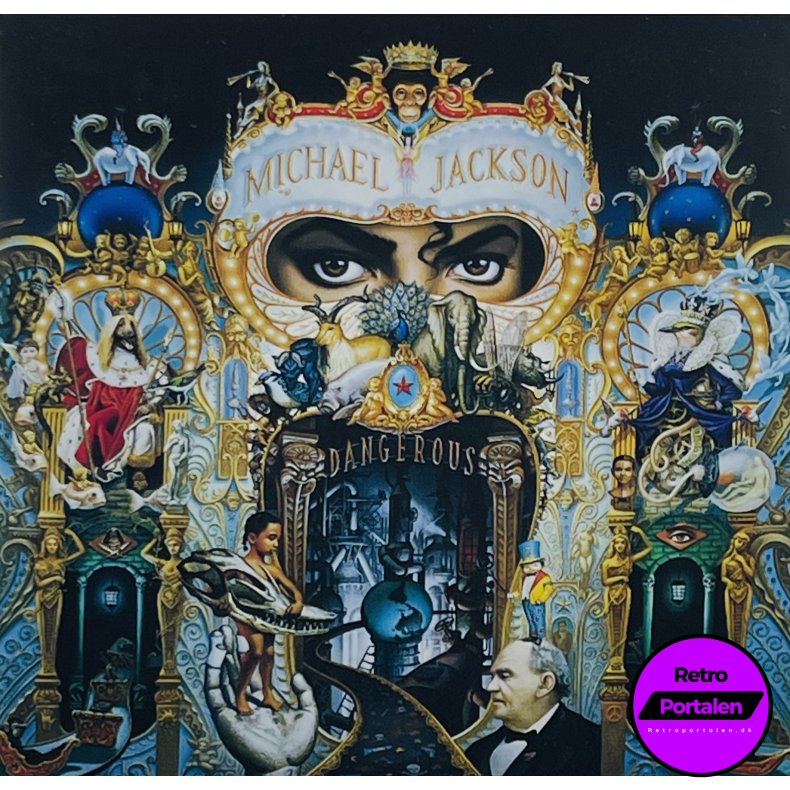 Michael Jackson Dangerous (Papir case)