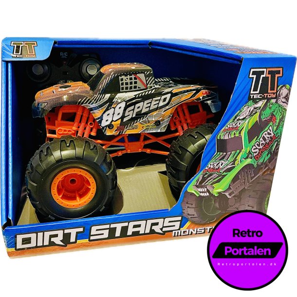TEC-TOY - Speed Monster R/C 1:12, 2,4G 7,4V, gyro and sound - Orange (5700134712590) (NY)
