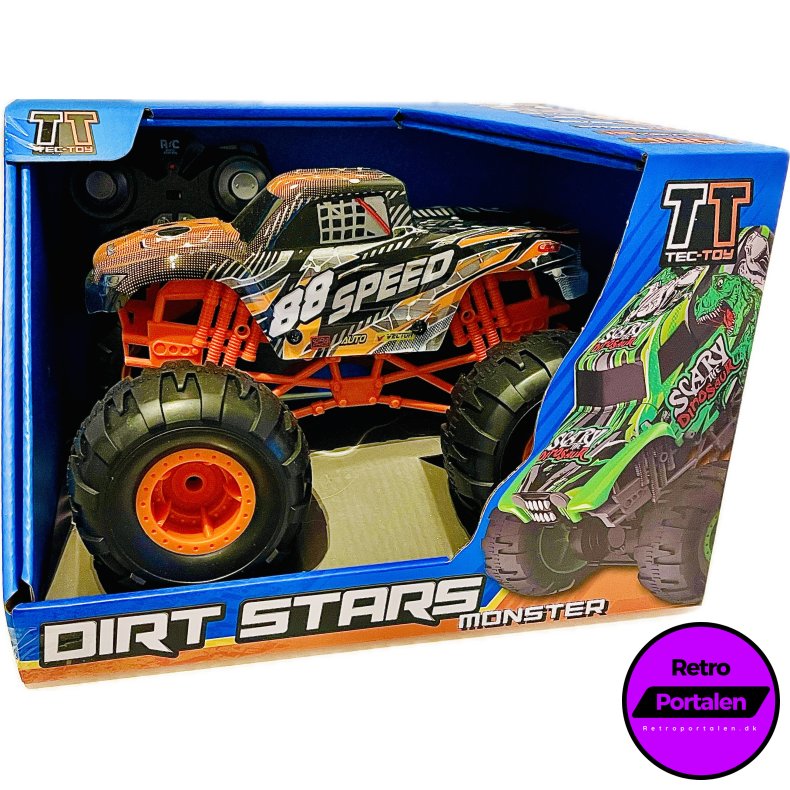 TEC-TOY - Speed Monster R/C 1:12, 2,4G 7,4V, gyro and sound - Orange (5700134712590) (NY)