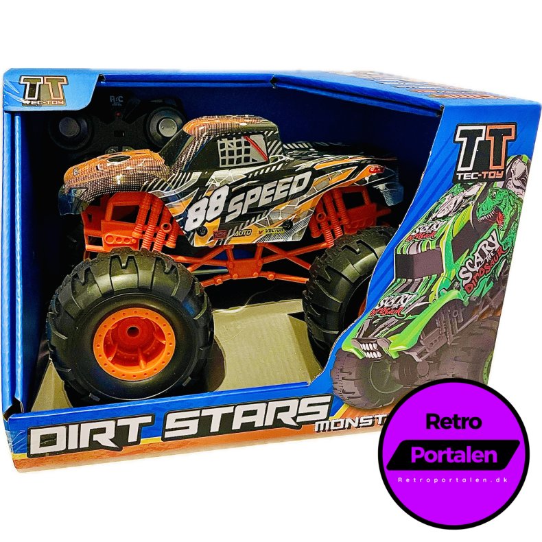 TEC-TOY - Speed Monster R/C 1:12, 2,4G 7,4V, gyro and sound - Orange (5700134712590) (NY)