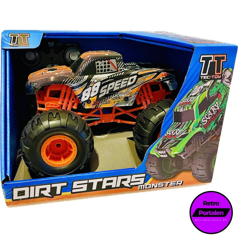 TEC-TOY - Speed Monster R/C 1:12, 2,4G 7,4V, gyro and sound - Orange (5700134712590) (NY)