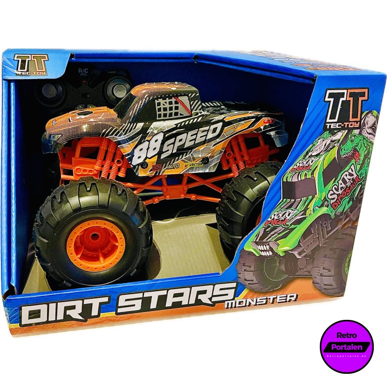 TEC-TOY - Speed Monster R/C 1:12, 2,4G 7,4V, gyro and sound - Orange (5700134712590) (NY)