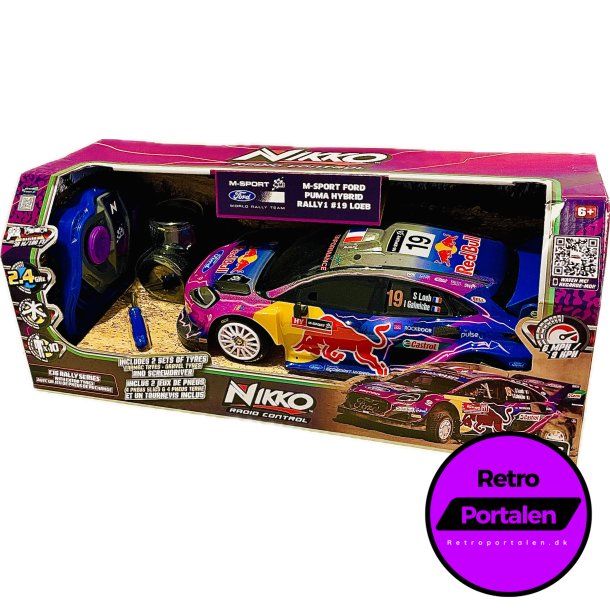 Nikko - RC M-Sport Ford Puma with extra tyres (28cm) (4894716104017) (NY)