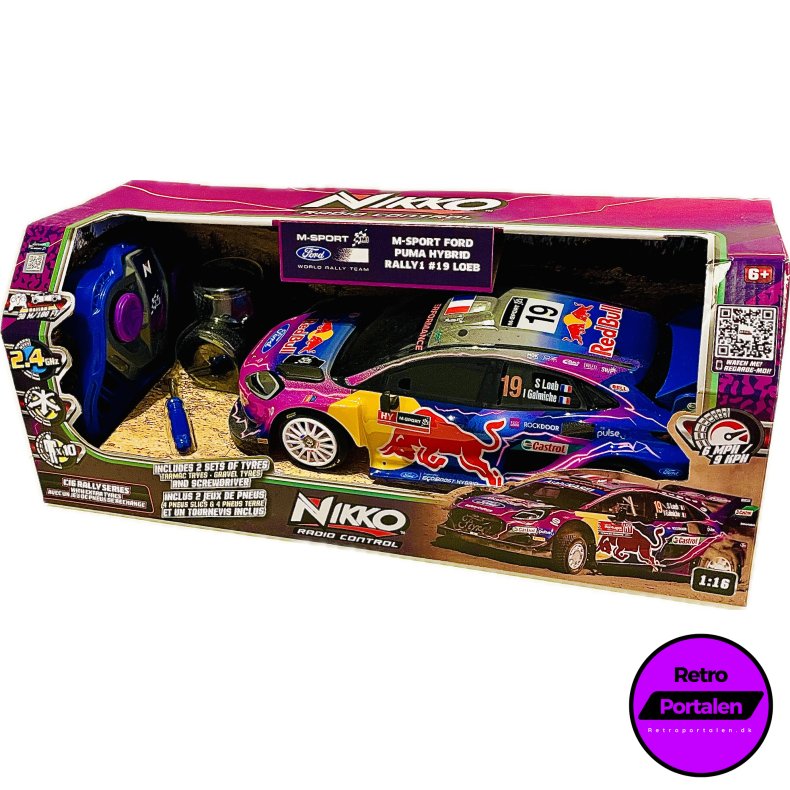 Nikko - RC M-Sport Ford Puma with extra tyres (28cm) (4894716104017) (NY)