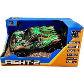 TEC-TOY - Fight-2 R/C 1:24 2,4GHz w/light, green (5700134712767) (NY)