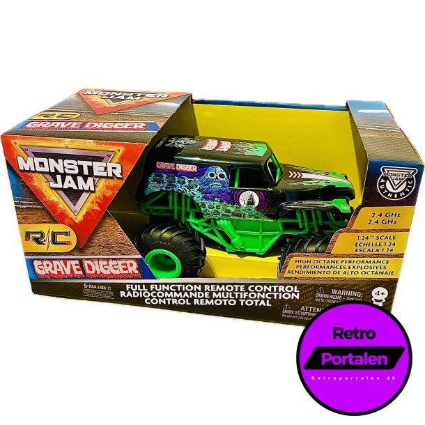 Monster Jam - Grave Digger RC Scale 1:24 (778988548264) (NY)