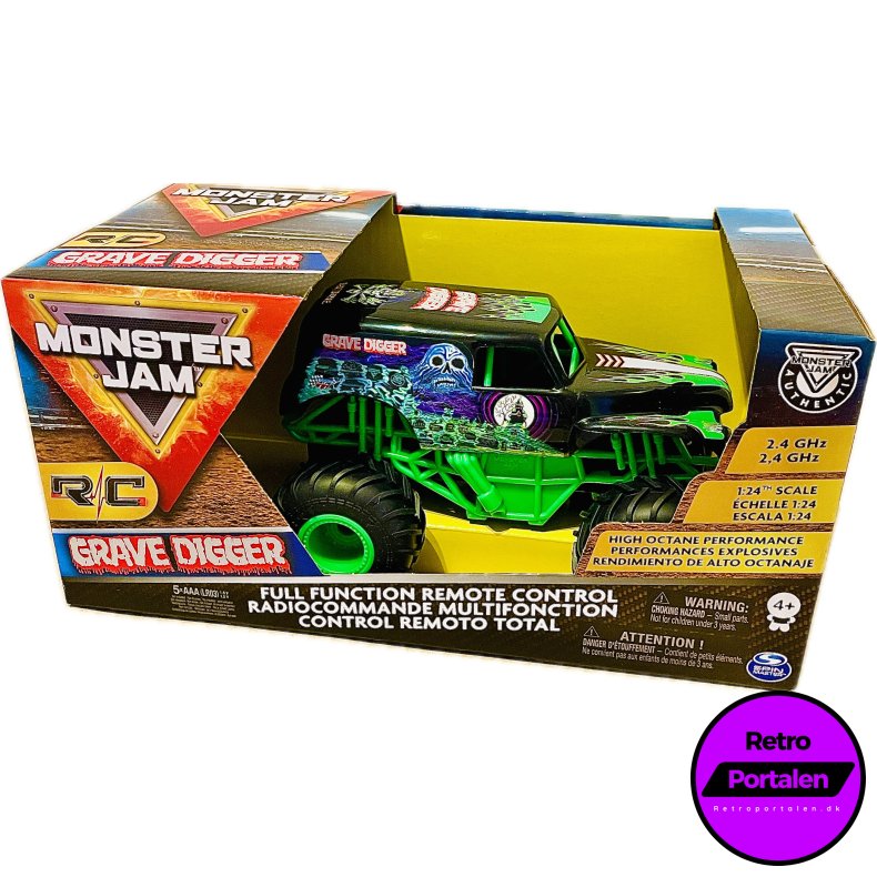 Monster Jam - Grave Digger RC Scale 1:24 (778988548264) (NY)