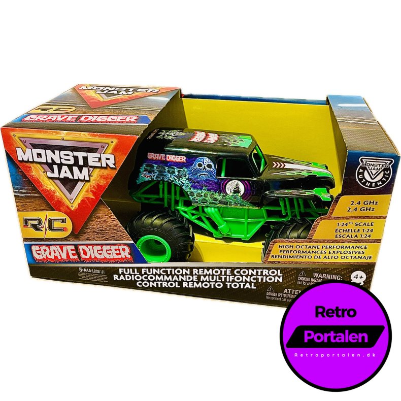 Monster Jam - Grave Digger RC Scale 1:24 (778988548264) (NY)