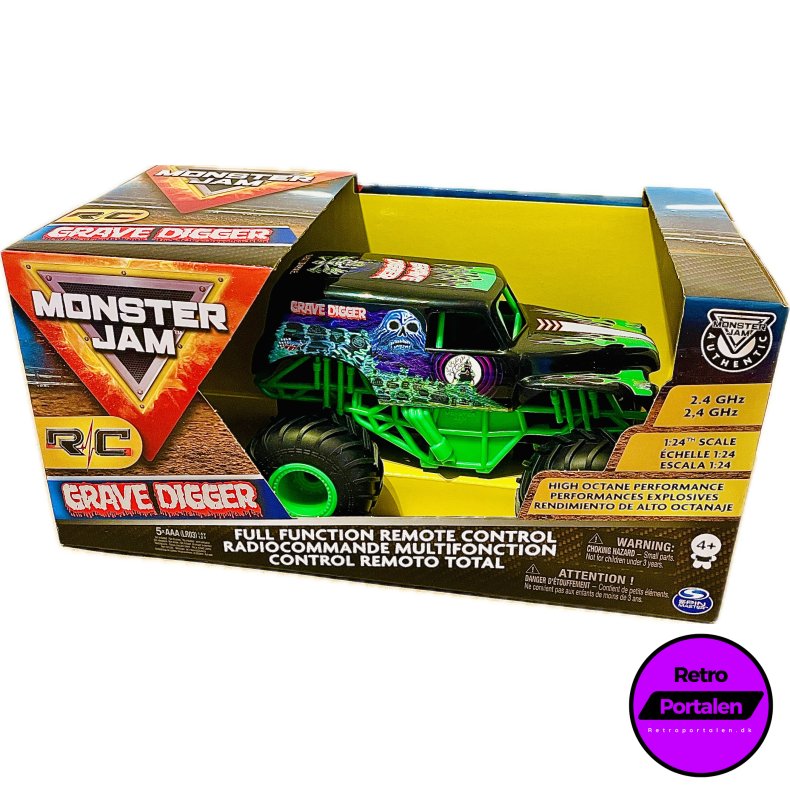 Monster Jam - Grave Digger RC Scale 1:24 (778988548264) (NY)