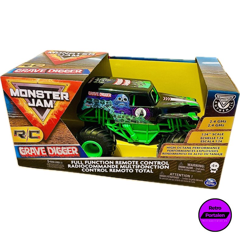 Monster Jam - Grave Digger RC Scale 1:24 (778988548264) (NY)