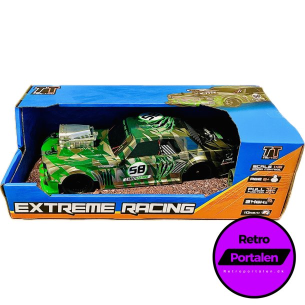 TEC-TOY - Extreme Racing R/C 1:16 2,4G 3,7V Li-ion - green (5700134714204) (NY)