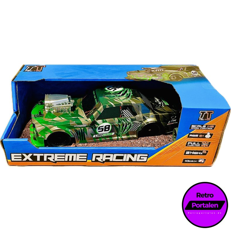 TEC-TOY - Extreme Racing R/C 1:16 2,4G 3,7V Li-ion - green (5700134714204) (NY)