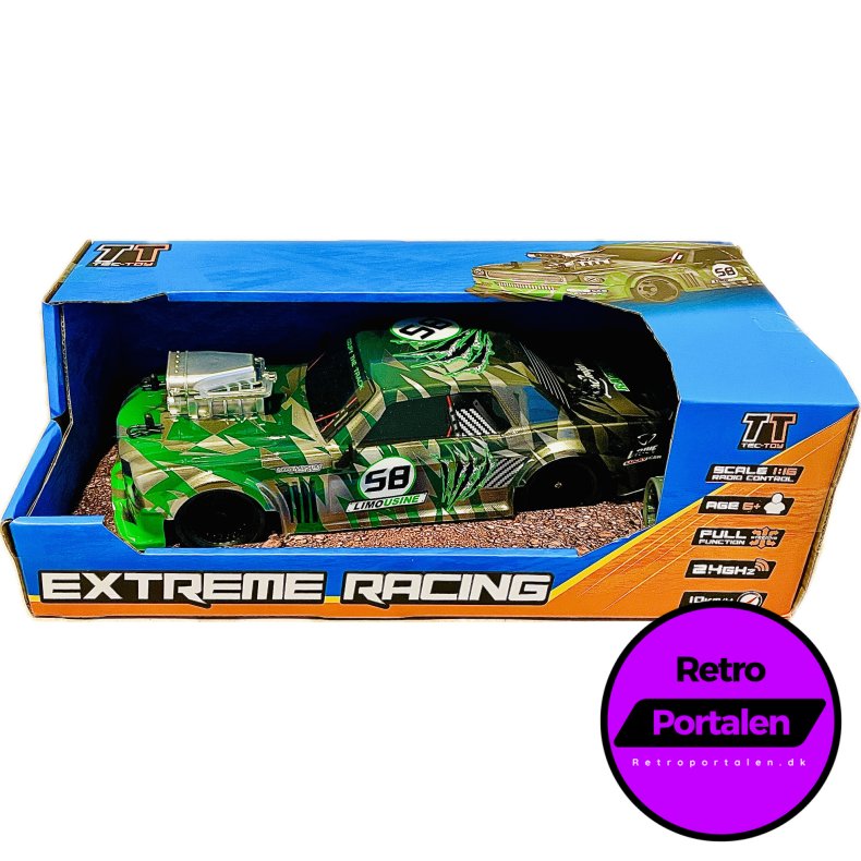 TEC-TOY - Extreme Racing R/C 1:16 2,4G 3,7V Li-ion - green (5700134714204) (NY)