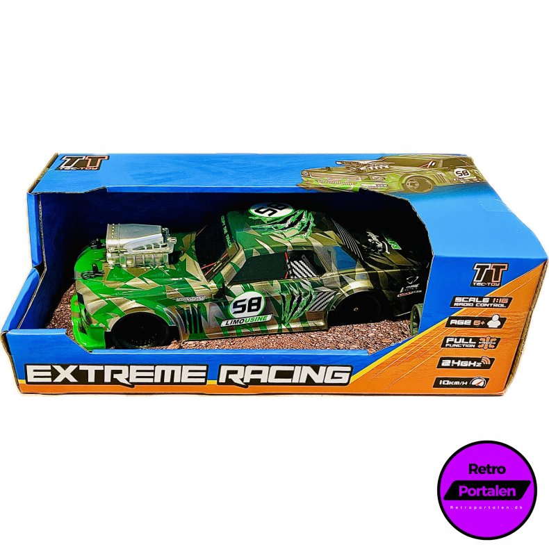 TEC-TOY - Extreme Racing R/C 1:16 2,4G 3,7V Li-ion - green (5700134714204) (NY)