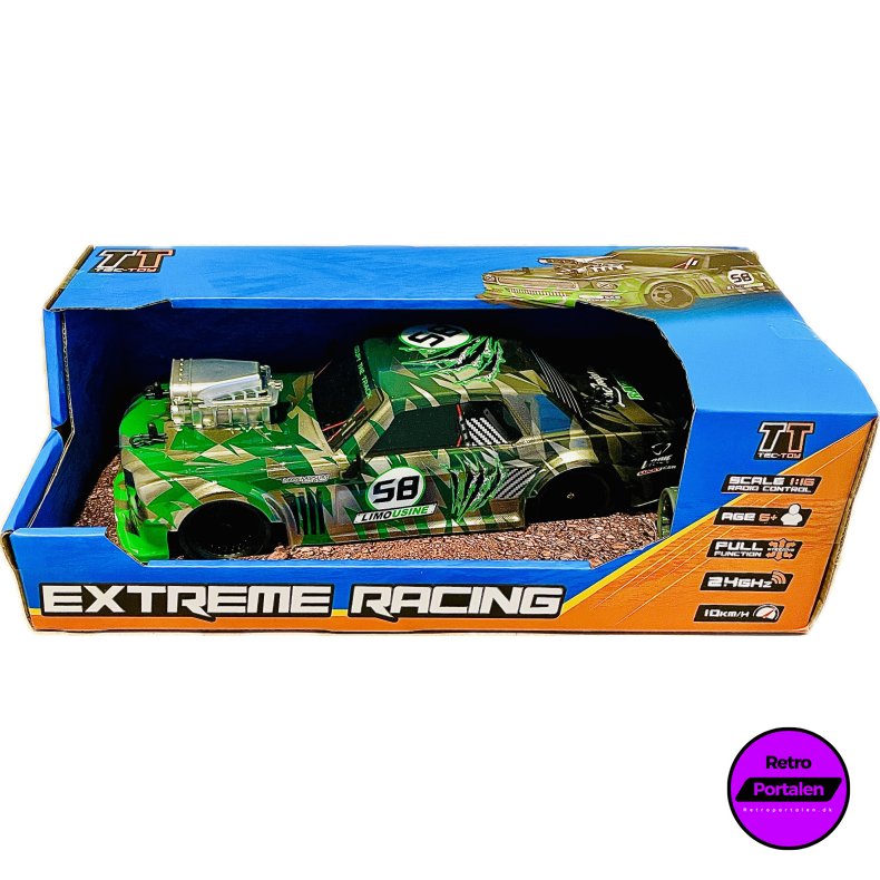 TEC-TOY - Extreme Racing R/C 1:16 2,4G 3,7V Li-ion - green (5700134714204) (NY)