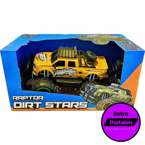 TEC-TOY - Raptor R/C 1:12, 2,4GHz 7,4V Li-Ion - yellow (5700134714037) (NY)