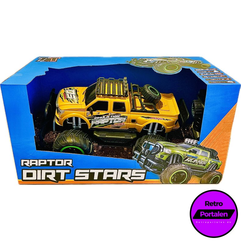 TEC-TOY - Raptor R/C 1:12, 2,4GHz 7,4V Li-Ion - yellow (5700134714037) (NY)