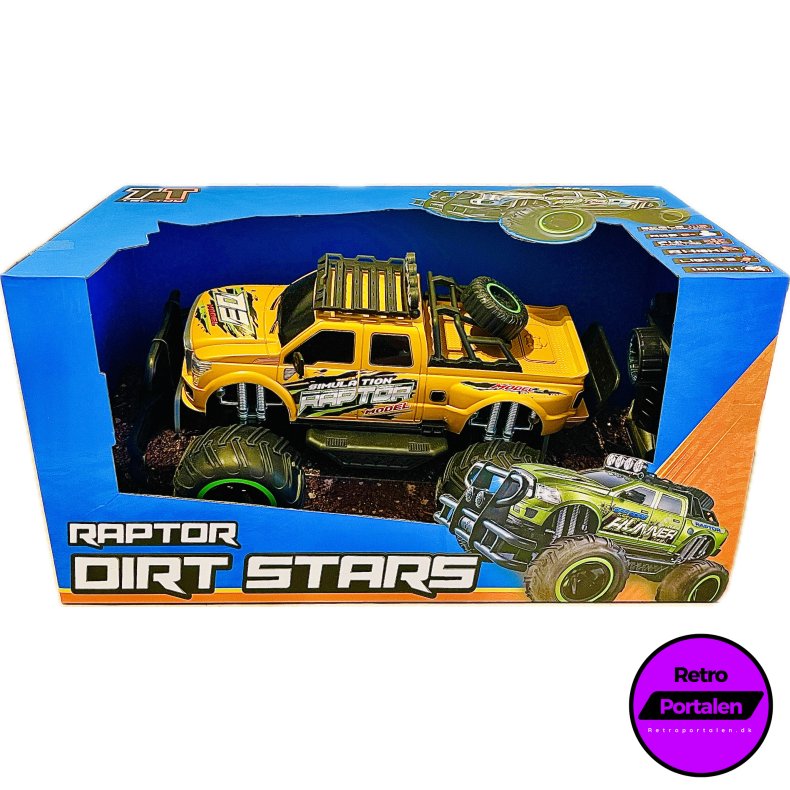 TEC-TOY - Raptor R/C 1:12, 2,4GHz 7,4V Li-Ion - yellow (5700134714037) (NY)