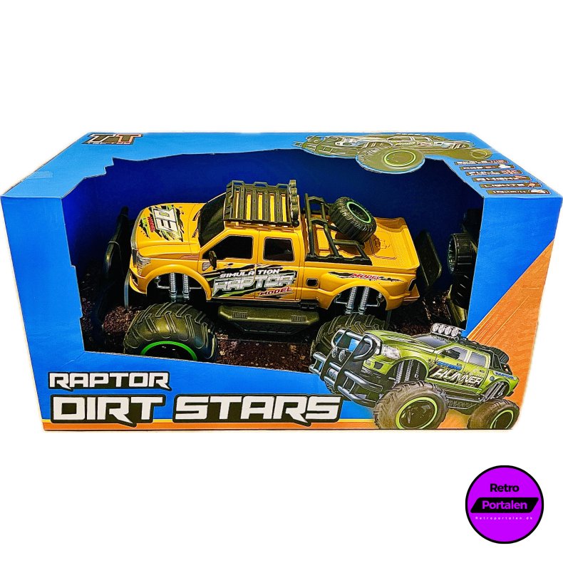 TEC-TOY - Raptor R/C 1:12, 2,4GHz 7,4V Li-Ion - yellow (5700134714037) (NY)