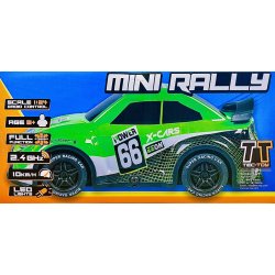 TEC-TOY - Mini Rally R/C 1:24 2,4GHz w/light, green (5700134712743) (NY)