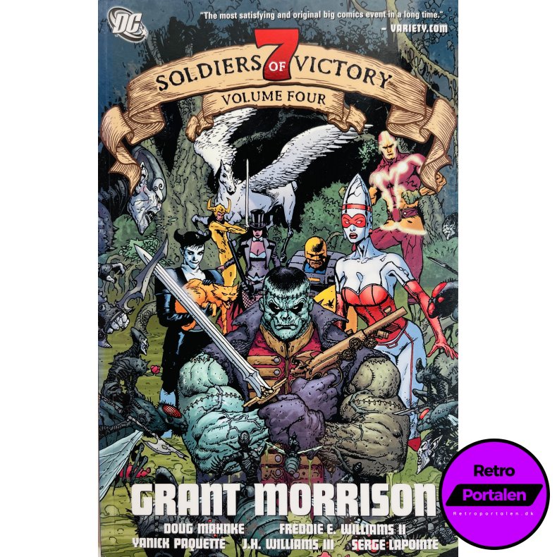 Seven Soldiers Of Victory Vol. Four (Engelsk) (DC Comics) (Tegneserie)