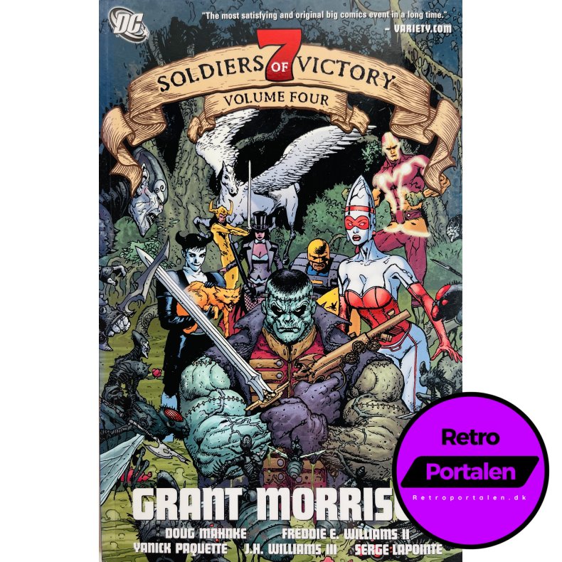 Seven Soldiers Of Victory Vol. Four (Engelsk) (DC Comics) (Tegneserie)