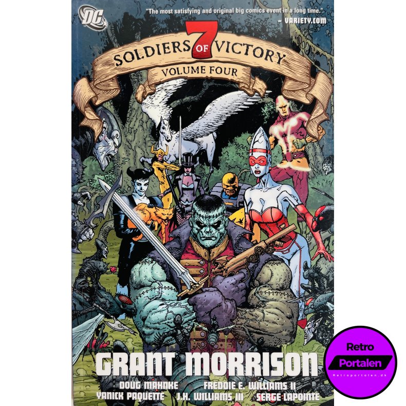 Seven Soldiers Of Victory Vol. Four (Engelsk) (DC Comics) (Tegneserie)