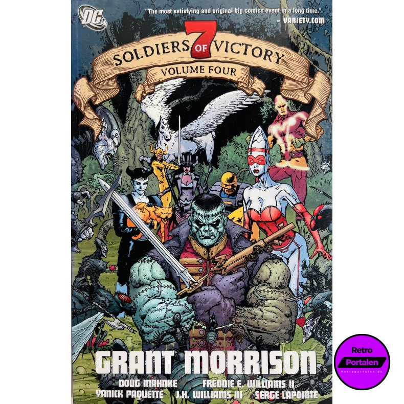Seven Soldiers Of Victory Vol. Four (Engelsk) (DC Comics) (Tegneserie)