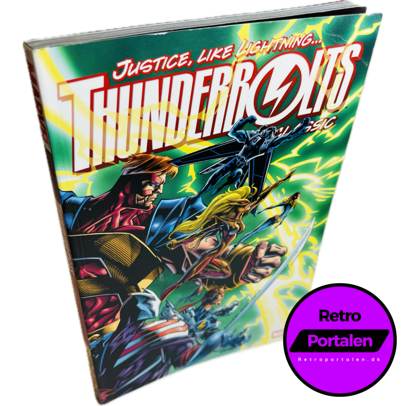 Thunderbolts Classic: Justice, Like Lightning... Vol. 1 (Engelsk) (Marvel) (Tegneserie)