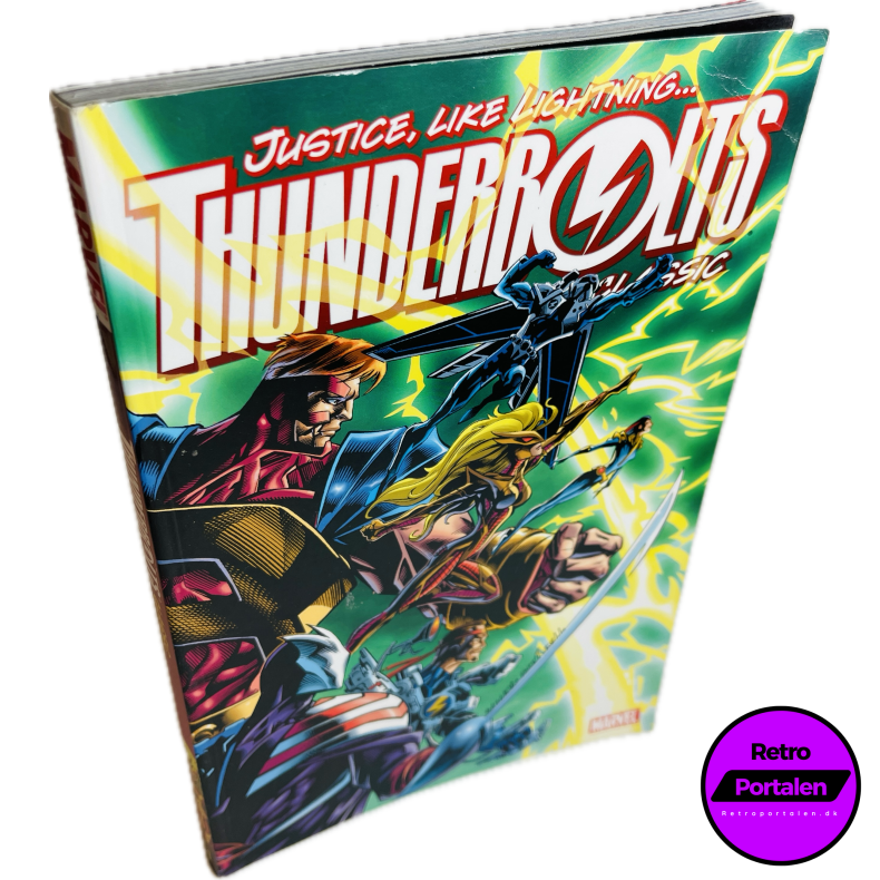 Thunderbolts Classic: Justice, Like Lightning... Vol. 1 (Engelsk) (Marvel) (Tegneserie)